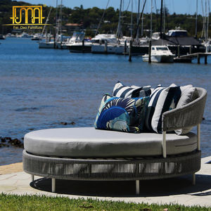 เฟอร์นิเจอร์ลานกลางแจ้งใช้เชือกหวายกลมเตียงนอนเล่น - Product Image 4