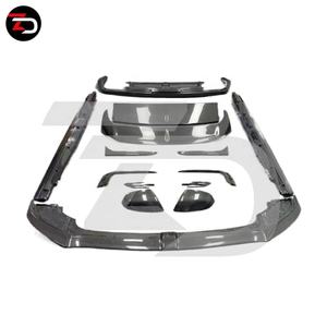 Kit de cuerpo de fibra de carbono para <span class=keywords><strong>Bentley</strong></span> <span class=keywords><strong>Bentayga</strong></span>, difusor de labios delanteros y traseros, faldas laterales, espejo cónico, <span class=keywords><strong>precio</strong></span> al por mayor - Product Image 6