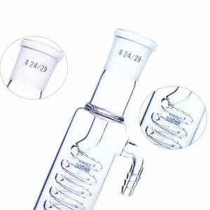 Condensatore in Vetro da Laboratorio Dritto Sferico Allihn Snake Graham Serpentine 200, 300, 400, 500, 600MM Personalizzato per Riflusso - Product Image 5