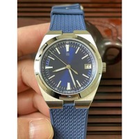 Montre de plongée unisexe de haute qualité, boîtier en acier inoxydable, bracelet en caoutchouc, verre saphir, réserve de marche automatique, aiguille