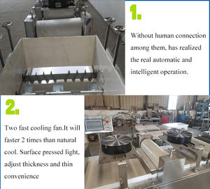 Barre énergétique multifonctionnelle Machine à fabriquer des bandes de bonbons au sésame Bandes de graines de tournesol Machine à fabriquer des barres d'arachides - Product Image 3