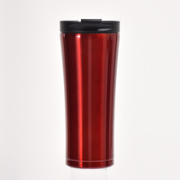 Tasses de voyage isothermes à double paroi en acier inoxydable de 500 ml pour boissons chaudes et café