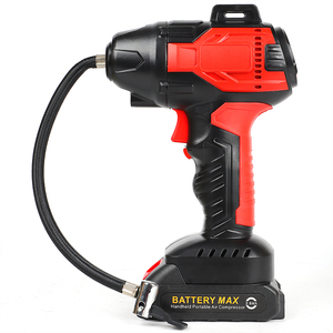 Hiển thị kỹ thuật số không dây máy bơm không khí xi lanh xách tay xe máy nén có thể sạc lại xe lốp inflator - Product Image 2