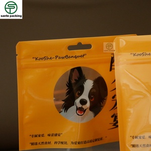 Bolsas Personalizadas para Empacar Snacks para Mascotas, Bolsas Transparentes para Snacks Liofilizados para Perros y Gatos, Bolsas con Base - Product Image 2