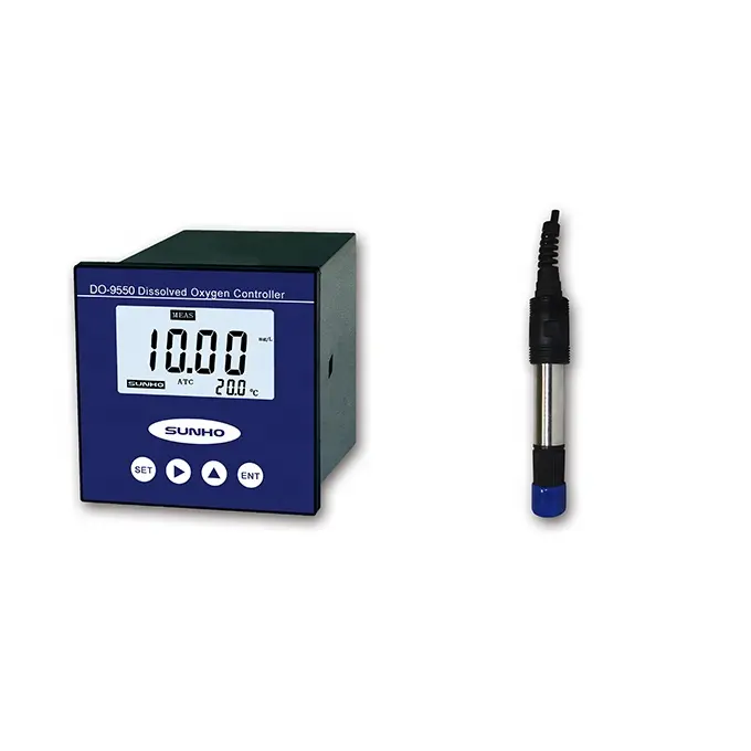 9550 Premier kalite Online 4 20mA yapmak Tester su arıtma için çözünmüş oksijen ölçer denetleyici