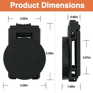 Disco magnético de neodimio N52, accesorio permanente fuerte para clavos, tornillos, destornilladores, accesorios de Metal, Clip para cinturón de herramientas, 3 uds. - Product Image 2