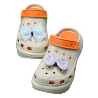 Breloques de chaussures en tissu peluche multicolores pour femmes, sabots, bricolage, breloques pour filles, style princesse, décoration de chaussures