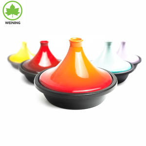 Ustensiles de cuisine <span class=keywords><strong>en</strong></span> <span class=keywords><strong>fonte</strong></span> <span class=keywords><strong>Tajine</strong></span> <span class=keywords><strong>en</strong></span> <span class=keywords><strong>fonte</strong></span> émaillée Marmite <span class=keywords><strong>Tajine</strong></span> Pot - Product Image 3