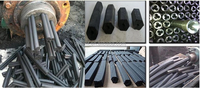 Extrudeuse de bois de bambou, pressoir manuel, machine pour fabrication de charbon de bois,