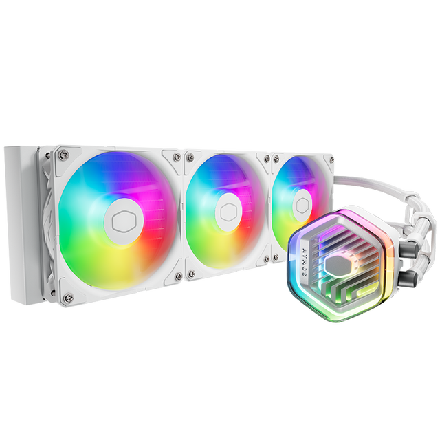 Hot-Selling ATMOS G360 ARGB MasterLiquid 360 Atmos Fully Customizable Support LGA1700/1851 AM4/AM5 BK&WH AIO Water Cooler