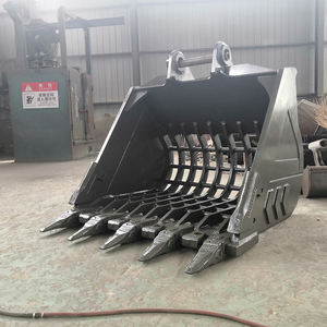 Godets de criblage d'écran de rotateur de personnalisation de fabricant de la Chine seau squelettique résistant de tamis pour des excavatrices - Product Image 4