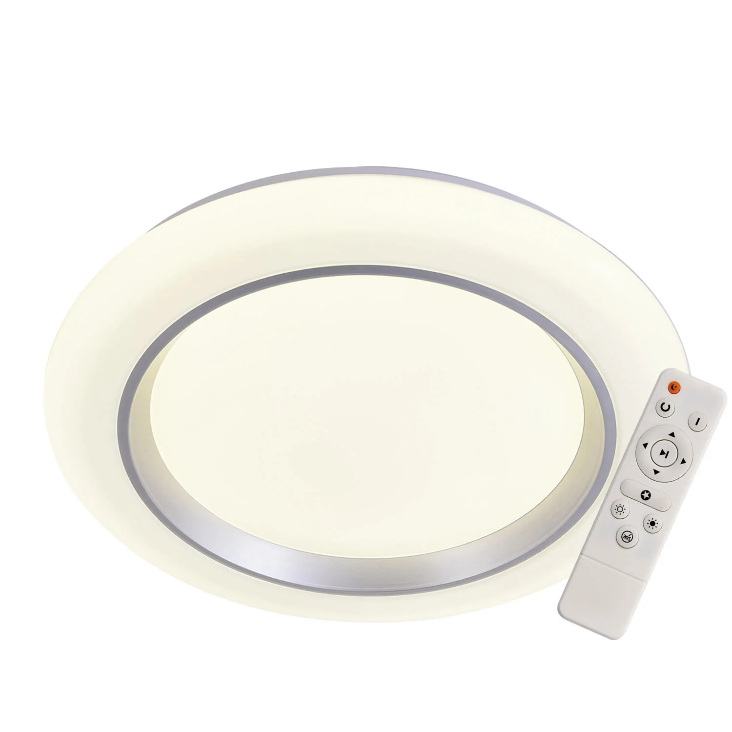 Avenue 58W LED Ceiling Light Modern Design Soft Cozy Adjustable Easy Clean Switch Control Metal Base Surface Mounted Home Office