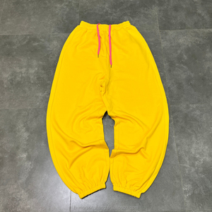Wholesale Custom Contrast Blank <strong>Cuffed</strong> Sweat Pants French Terry Baggy <strong>Jogger</strong> 100% Cotton Tapered Sweatpants - Product Image 1