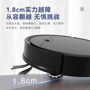 Aspiradora Robótica con Función de Fregado, Alimentada por Batería, 61-120 Minutos de Autonomía, Navegación con Giroscopio, Color Blanco - Product Image 2