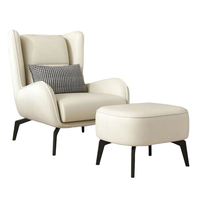 Fauteuil d'appoint, fauteuil simple pour salon, design moderne, faible MOQ, service ODM