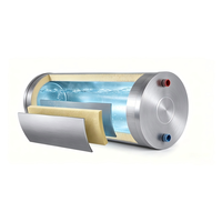 Chauffe-eau solaire à plaque plate Soletks 200L, montage sur toit à 0 degré, pressurisé, économie d'énergie pour usage domestique et extérieur en zone tropicale