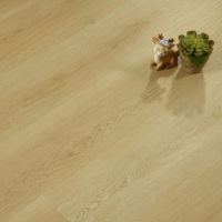 Revêtement de sol SPC de luxe en plastique pour décoration intérieure, installation facile, pour distributeurs et constructeurs