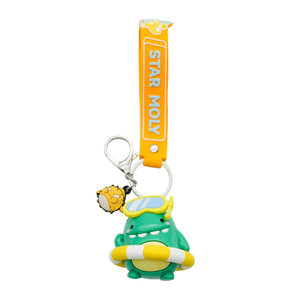 Limited Edition Summer <b>Green</b> Little Dragon PVC Keychain <b>Blind</b> Box for Collecting and Hobby Display Cases Showcase - Product Image 5
