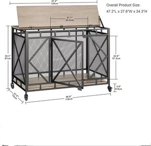 Jaula de Madera Maciza Impermeable para Perros Grandes, Caseta para Mascotas, Venta al Por Mayor - Product Image 2
