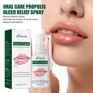 Oral ülser rölyef sprey Oral Gingival şişlik ve ağrı hafifletir, dudak çatlamış ağız boğaz bakımı sprey