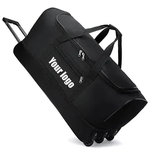 Hochwertige Seesack-Radtasche Multifunktions-Strolley Roll-Carry-Duffel-Taschen Gepäck Reisetaschen mit Rädern