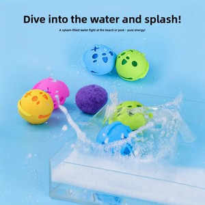 Juguetes de Agua de Silicona al por Mayor para el Verano, Material de Grado Alimenticio, Seguro y Duradero, con Logotipo Impreso de Dalmata, Juguete de Agua en Forma de Pelota - Product Image 3