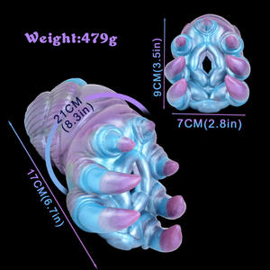 Plug Anal Animal Simulé Coupe de Masturbation pour <span class=keywords><strong>Homme</strong></span> Coupe de Masturbation Anus en Silicone Souple Alien Réaliste pour <span class=keywords><strong>Homme</strong></span> - Product Image 6