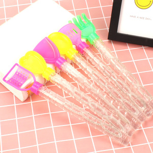 Baguettes à bulles de plage 27 cm en plastique en forme de râteau pour enfants, jouets d'extérieur - Product Image 5