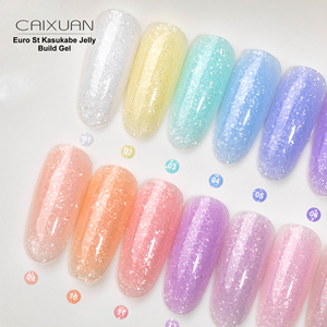 منتج أظافر جديد لربيع 2026 خالٍ من الهيما/تي بي أو، 16 لونًا من جل كاسوكابي الهلامي لتمديد الأظافر - Product Image 5