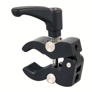 Pince Crabe en Aluminium et Plastique ABS Noir, Bras Articulé à Friction Magique, Support d'Usine pour Lampe LED et Accessoires d'Appareil Photo - Product Image 1