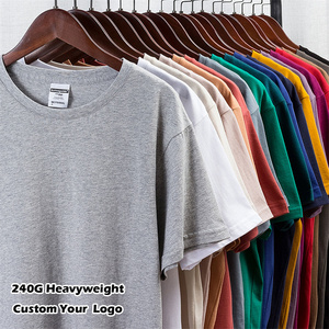 เสื้อยืดคอตตอน 100% หนานุ่ม ไซส์ใหญ่พิเศษ สำหรับขายส่ง รับสกรีนโลโก้ เสื้อยืดผู้ชายไซส์พลัส รับสกรีนโลโก้ - Product Image 1