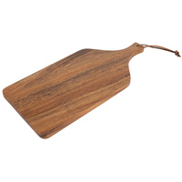 Planches à découper en bois avec poignée pour pizza au fromage Planches à découper écologiques en bois d'acacia Maison Salle à manger Hôtels