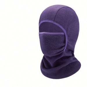 Venda Quente de Toucas de Inverno em Atacado, Balaclava de Fleece, Máscara Facial para Atividades ao Ar Livre, Máscara de Esqui à Prova de Vento, Cobertura Completa para o Rosto - Product Image 4
