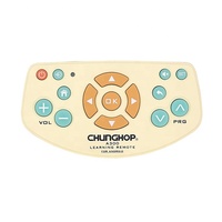 Télécommande en plastique ABS à 15 boutons personnalisables pour A300, code d'apprentissage IR, portée supérieure à 8 m