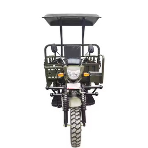 Motocarro <span class=keywords><strong>a</strong></span> tre <span class=keywords><strong>ruote</strong></span> africano per trasporto merci con motore raffreddato ad acqua e funzione di scarico automatico (raffreddato ad acqua) - Product Image 3