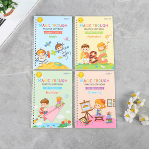 Anglais <span class=keywords><strong>arabe</strong></span> coulé <span class=keywords><strong>livre</strong></span> magique Alphabet dessin <span class=keywords><strong>calligraphie</strong></span> <span class=keywords><strong>livre</strong></span> impression écriture pratique <span class=keywords><strong>livre</strong></span> en gros - Product Image 1