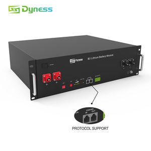 En stock <span class=keywords><strong>Dyness</strong></span> <span class=keywords><strong>B3</strong></span> 48V 75ah Li Ion Montado en Rack LiFePO4 batería de litio 6000 ciclo profundo 3.6kwh sistema de energía doméstica - Product Image 2