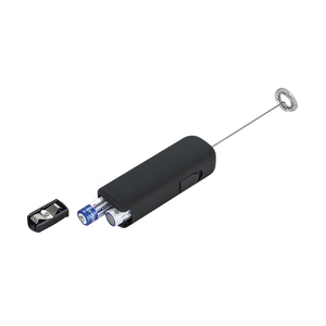 Espumador <span class=keywords><strong>de</strong></span> <span class=keywords><strong>Leche</strong></span> Portátil <span class=keywords><strong>de</strong></span> Acero Inoxidable 304, Operado <span class=keywords><strong>con</strong></span> Batería, Mini Espumador <span class=keywords><strong>de</strong></span> Café <span class=keywords><strong>con</strong></span> Función <span class=keywords><strong>de</strong></span> Espumado para Uso Doméstico en la Cocina - Product Image 2