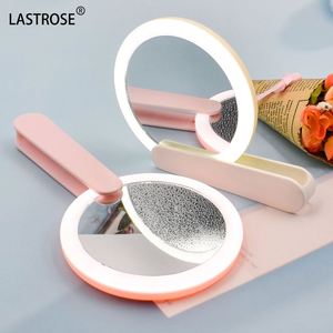 Espejo de Mano OEM de Alta Calidad, Espejo de Maquillaje LED Portátil con Luz LED - Product Image 5