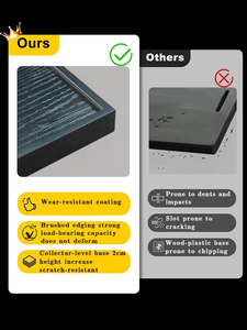 Caja <span class=keywords><strong>de</strong></span> exhibición <span class=keywords><strong>de</strong></span> acrílico moderna para <span class=keywords><strong>LEGO</strong></span> 72042 modelo Prince Hulorian y Castle Kuba cubierta <span class=keywords><strong>de</strong></span> polvo Wenti marca ligera - Product Image 6