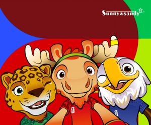 Ensemble de porte-clés de football de dessin animé <span class=keywords><strong>FIFA</strong></span>, 3 pièces, mascotte animale, porte-clés en PVC, souvenir de football pour les fans des États-Unis, du Canada et du Mexique, porte-clés animaux - Product Image 6