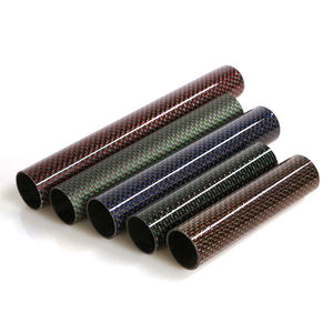 Tube/Tuyau en fibre de carbone 3K personnalisé le plus vendu - Diverses tailles (20mm/35mm/1500mm) Léger Haute Résistance pour Transport Chimique - Product Image 5