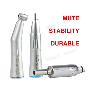 Coxo <b>Dental</b> <b>Handpiece</b> CX235-1B Low Speed With Internal Water Channel For Oral Polishing Silver Electric Pneumatic - Product Image 2