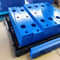 Pièces usinées CNC sur mesure en UHMWPE, glissières en nylon, blocs amortisseurs haute résistance à l'usure