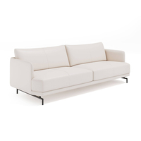 Ensemble de canapés en cuir carrés modernes sur mesure, fauteuil individuel, canapé 3 places, design modulaire minimaliste, salon, bureau, appartement, salle de sport, école