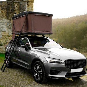 Tente de toit de voiture pour 4 personnes en aluminium toutes saisons, coque rigide ABS, imperméable, tente de toit de voiture moderne à coque rigide, tente de toit de camping - Product Image 3