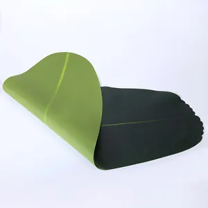 PVC桌旗人造香蕉叶垫桌面装饰布垫