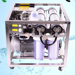 Dessalinisateur d'eau de mer pour bateau, équipement en acier inoxydable 304/316, système RO, purification de l'eau, petite taille, mobile - Product Image 5