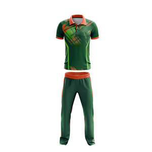 2026 Hot Sale Men's Sublimated Geometric Polo <b>Shirt</b> and Pants Tracksuit Set Short Sleeve Moisture Wicking Sportswear - Product Image 5