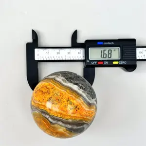 Hotsale oro agata calabrone sfera di quarzo naturale sfera di cristallo curativo per la decorazione domestica